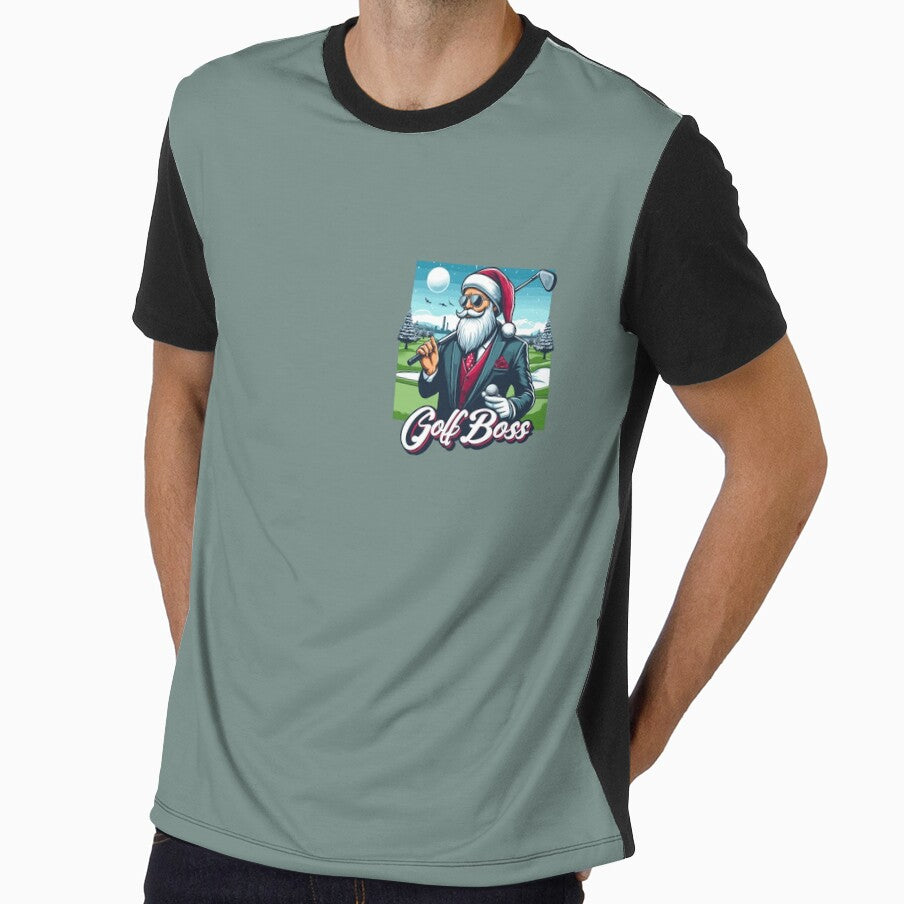 Cool Santa Claus Golf Boss For Christmas Gift by Daqomm