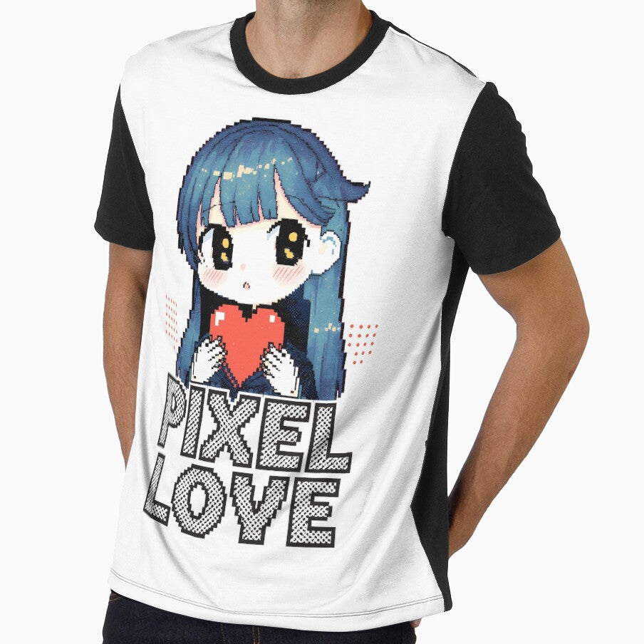 Pixel Love Gamer Girl – Cute Retro Gaming by Dhenin Studio