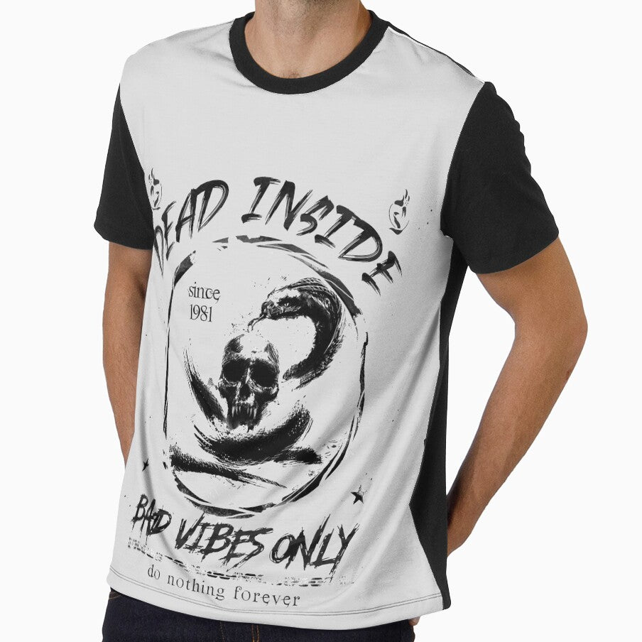 dead inside (skull and snake) by hayrpictures
