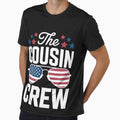 Cousin Crew 4th of July Patriotic American Family Matching by LegendsArt75