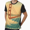 Vintage San Francisco Wall Art – Retro Golden Gate Bridge Travel Poster by TrendSh0p