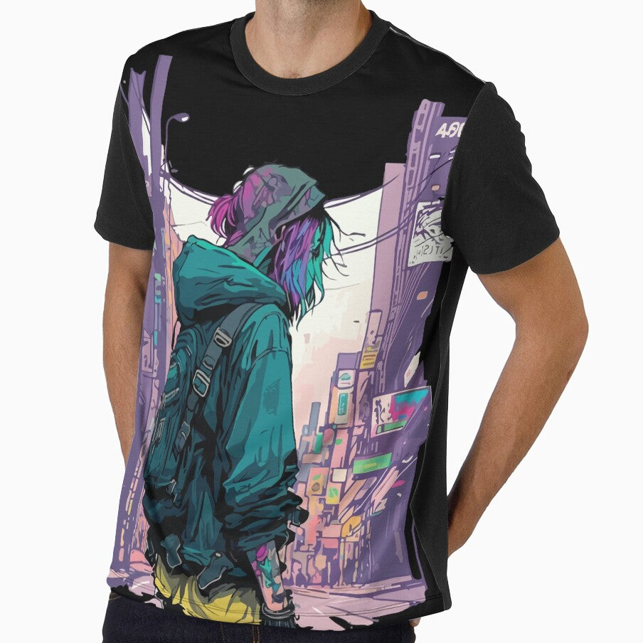 Japanese Street Cyberpunk Tokyo Streetwear2 by vectrus