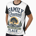 Family Reunion Together Is Our Favorite Place Rustic Vintage Family Gathering by LinaDesign Store