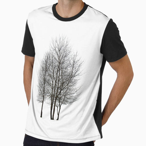 Abstract Fall Wild Tree, Minimalist Design by Crafty-Deeja
