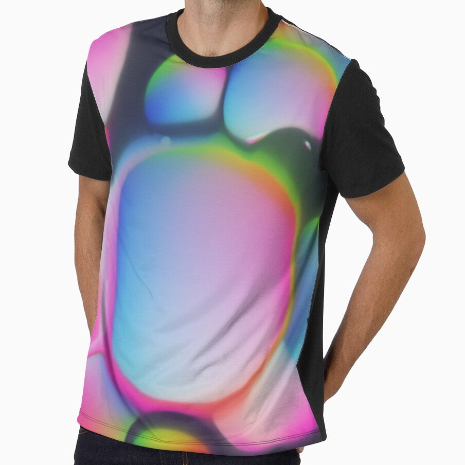 fluid Colorful rainbow bubbles abstract by xenxanses2