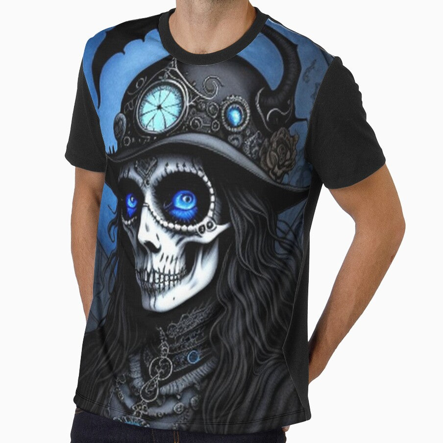 Classic Abstract Vintage Gothic Sugar Skull by TheDarkWardrobe