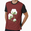 Cotton Flower Illustration by Namithaspanikar