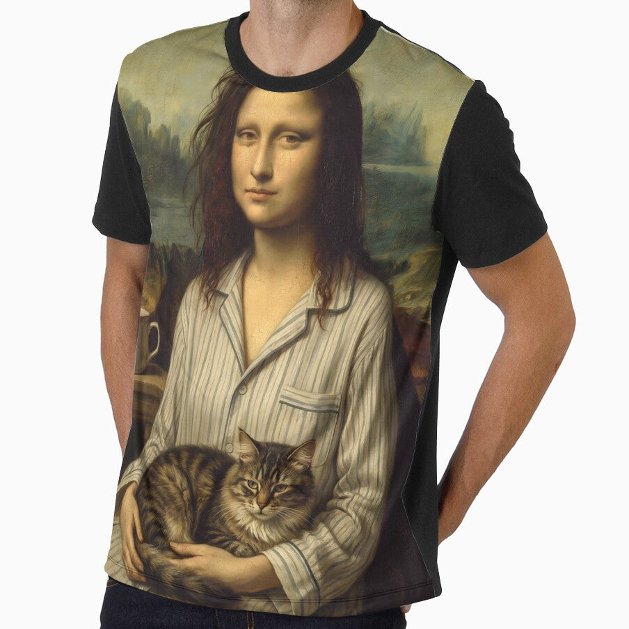 Mona Lisa Cat Morning Portrait by Brratu