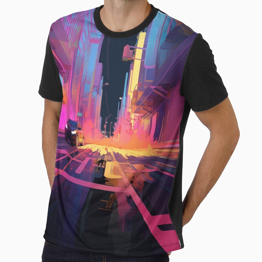 cyberpunk in the city by JeniSeny