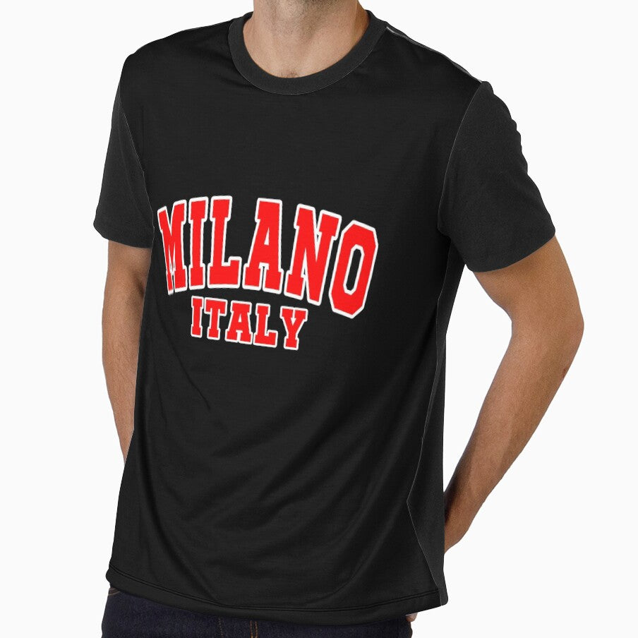 Milano Italy Sweatshirt Red by Penxilstudio