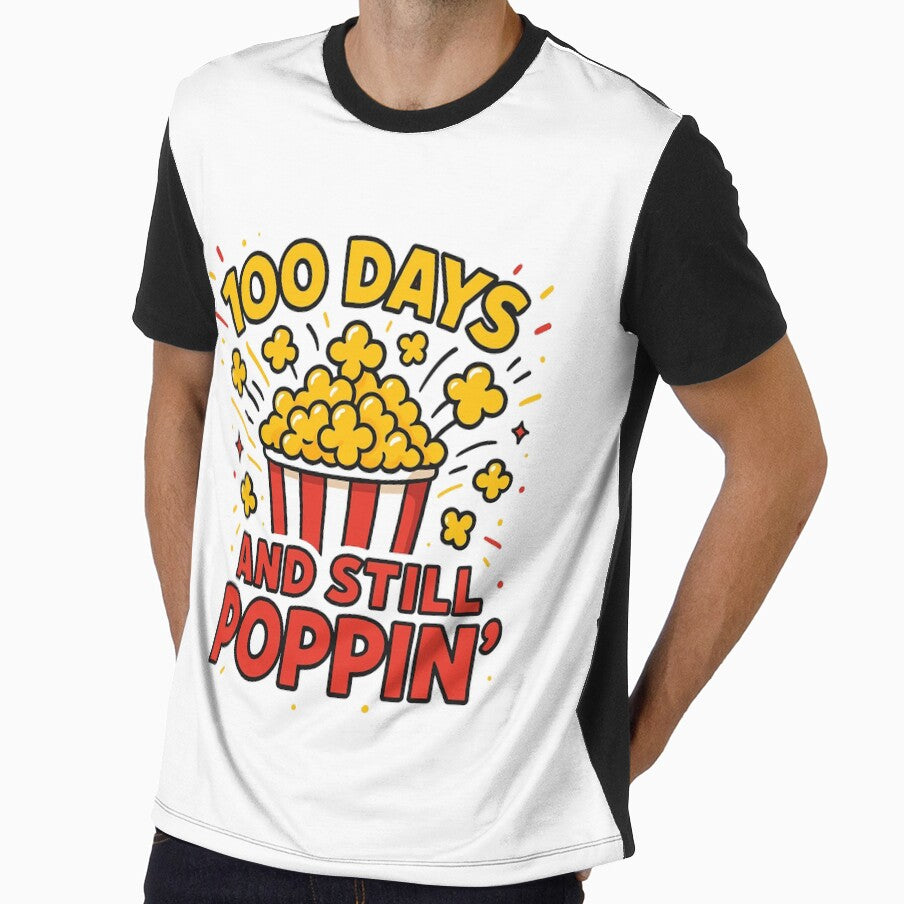 Funny Teacher 100th Day of School - 100 Days And Still Poppin by ZBIFBOUETLA