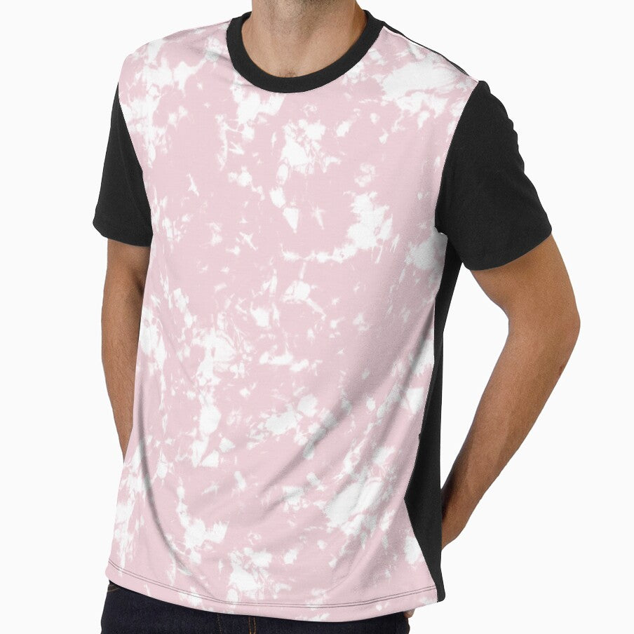 Cotton Candy pink marble - Tie Dye Shibori Texture by marufemia