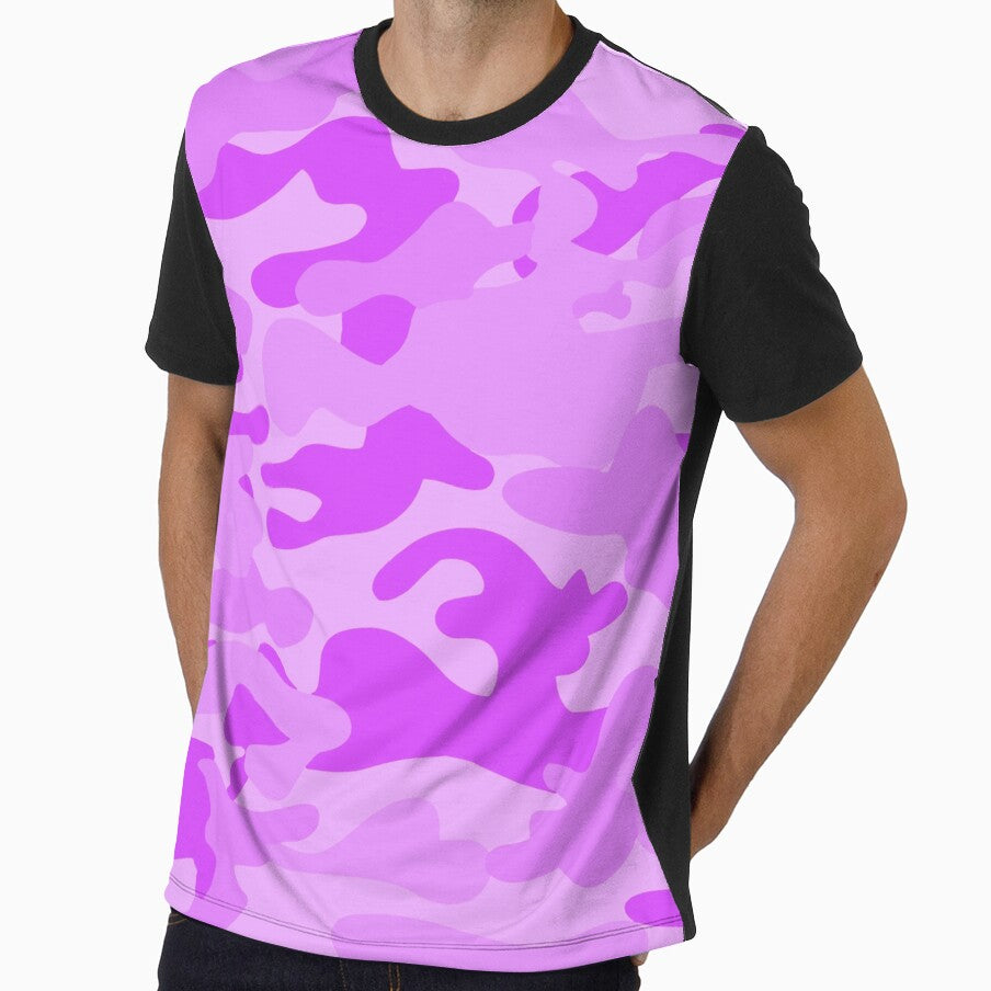 purple camouflage pattern by elizastreet