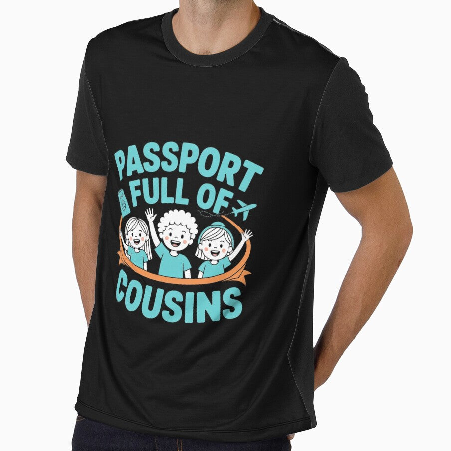 Passport Full of Cousins Family Vacation Matching by JaskconLIfe23