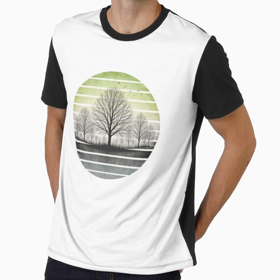 vintage tree nature art by stikrusak