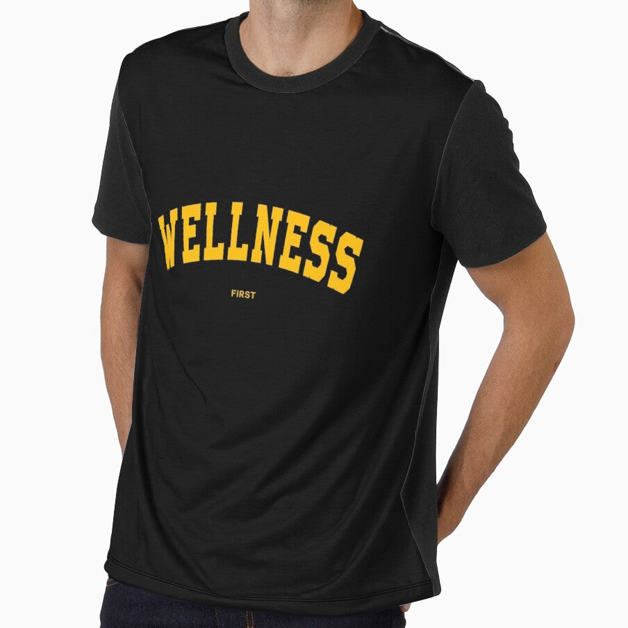 Wellness text yellow by Penxilstudio
