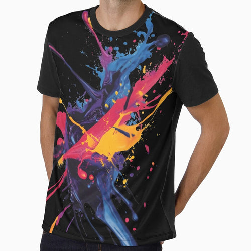 Abstract paint splash by Newrealis