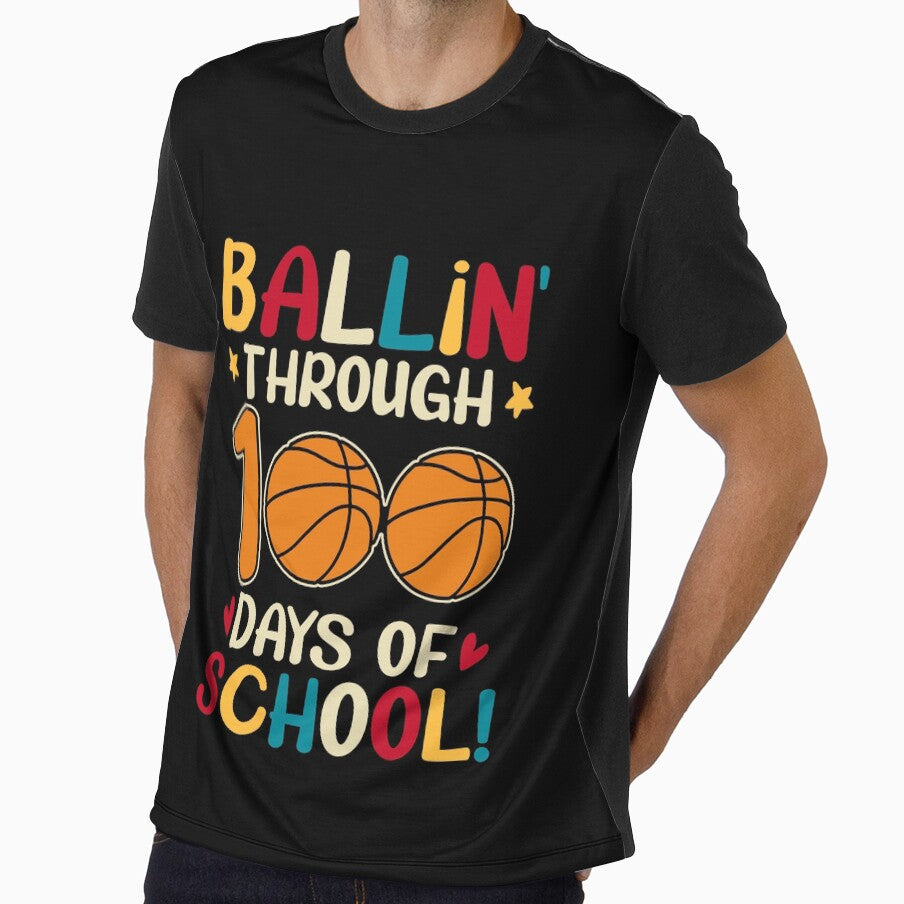 100 days of school basketball , Ballin' Through 100 Days of School Basketball , I Tackled 100 Days Of School basketball 100th Day by TigerArtistic
