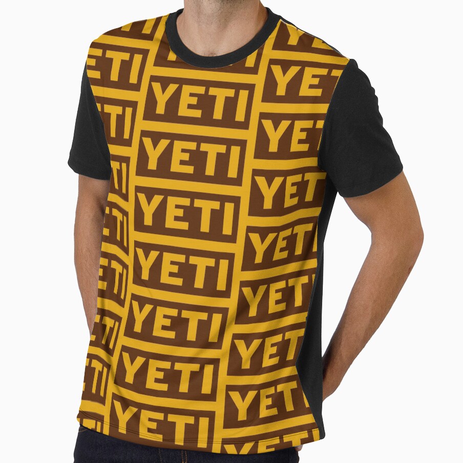 Yeti cool outdoors camping box logo mustard tan by Kludoman