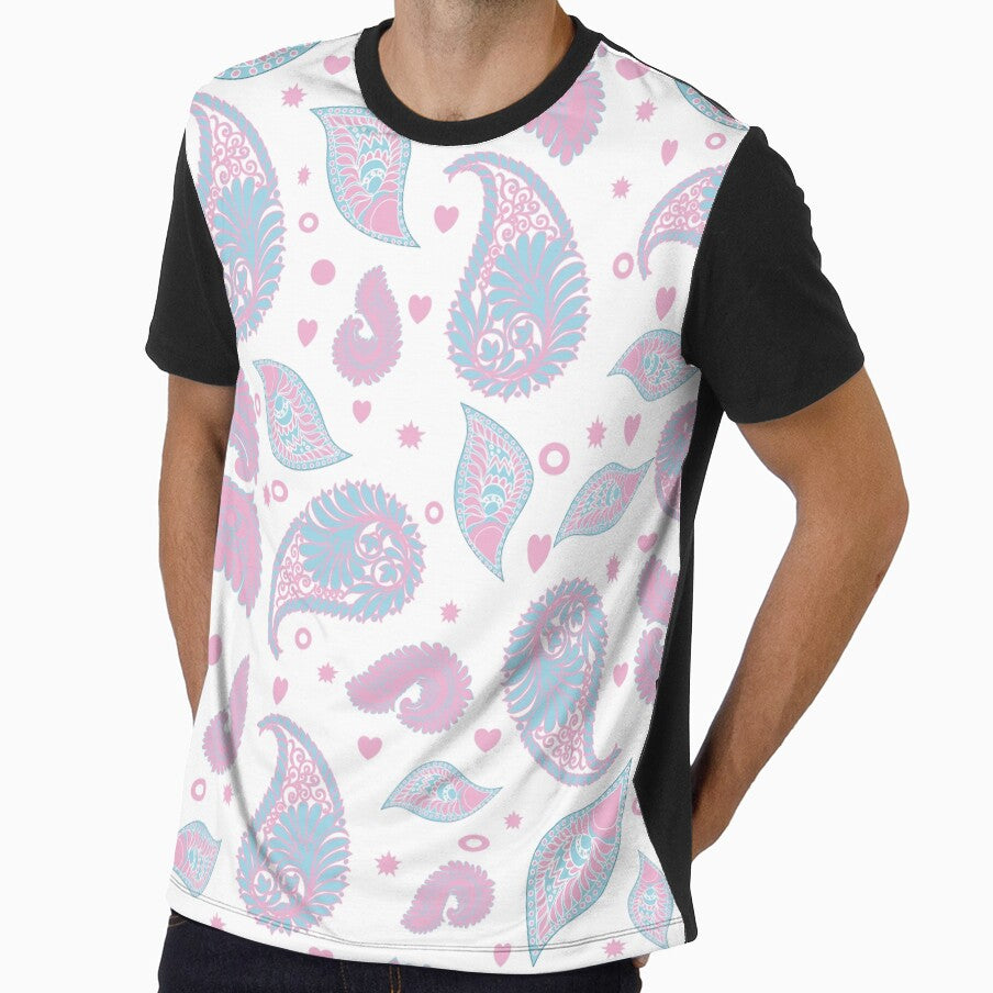 Pastel Paisley Pattern – Soft, Sweet, and Elegant Design by Line-Aura