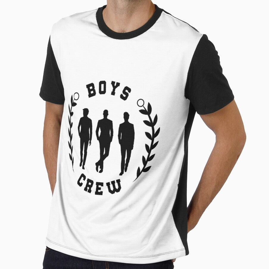 Boys Crew White by Tobias Langner