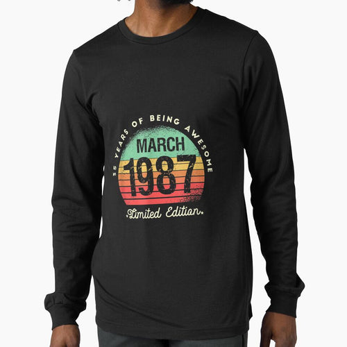 35 Years Of Being Awesome Limited Edition March 1987 by bessiey23
