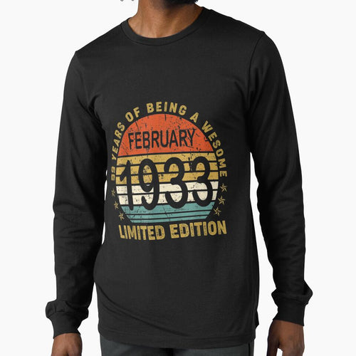 89 Year Old Gift February 1933 Limited Edition by laurenm233