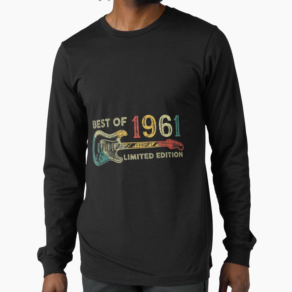 Best Of 1961 Limited Edition Guitar Player 61th Birthday by 77tara