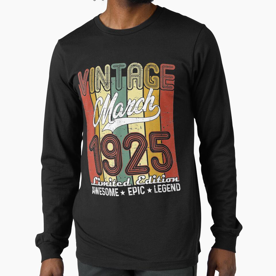 Limited Edition March 1925 96th Birthday Vintage by manidala