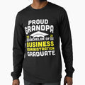 Bachelor Of Business Administration Proud Grandpa Graduate Gift by venitamara