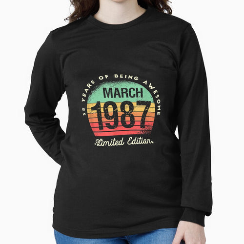 35 Years Of Being Awesome Limited Edition March 1987 by bessiey23