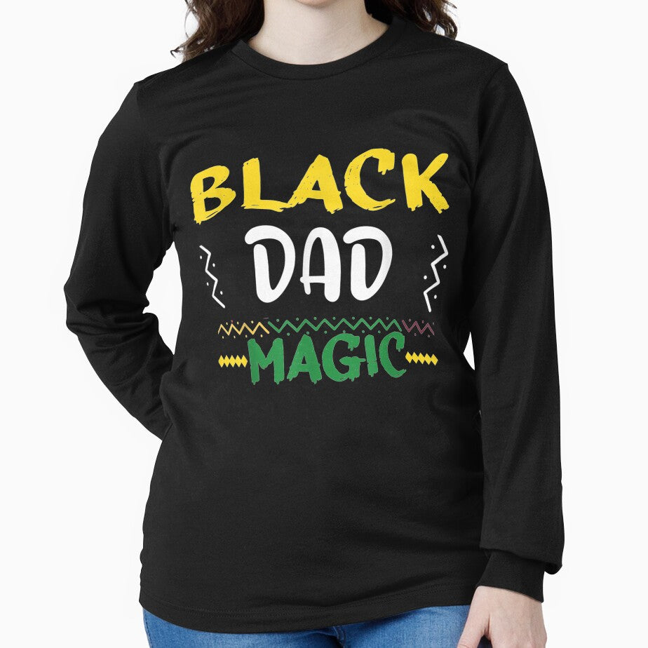 Black Dad Magic Black History Month by saigeorion