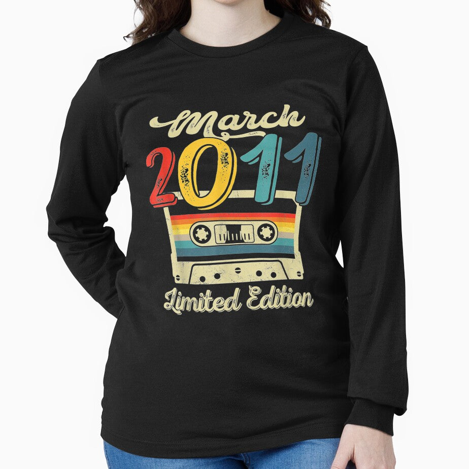 March 2011 Limited Edition 10th Birthday Retro Cassette Tape by melisenda