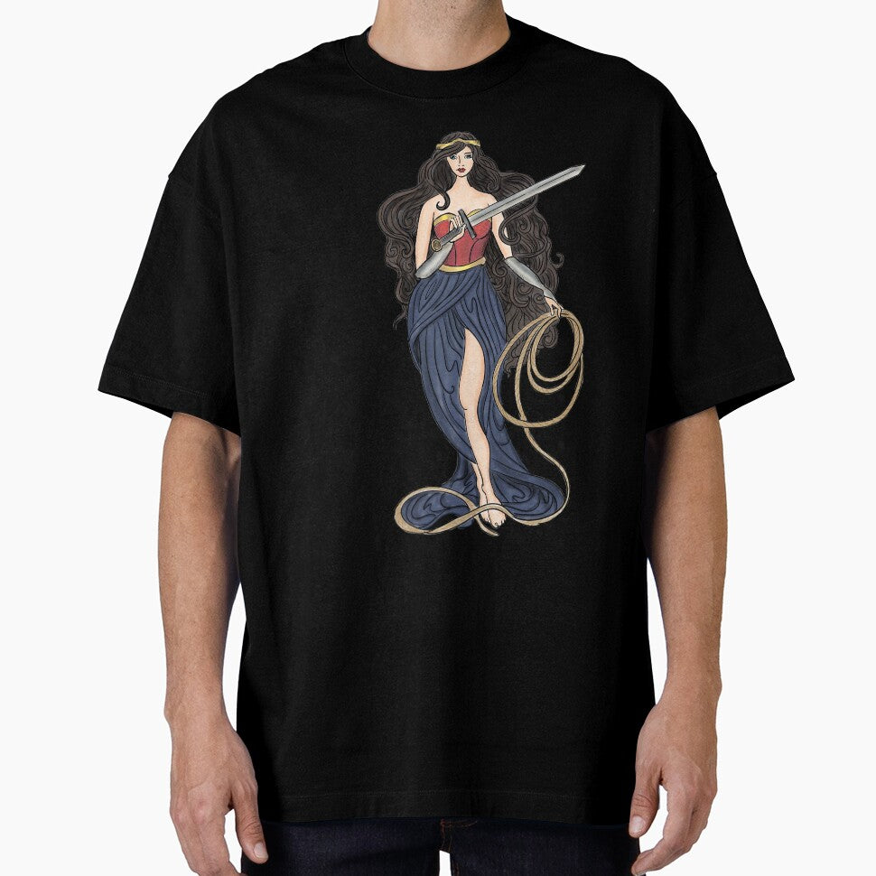 Art Deco Amazon Princess by hanhopehaw