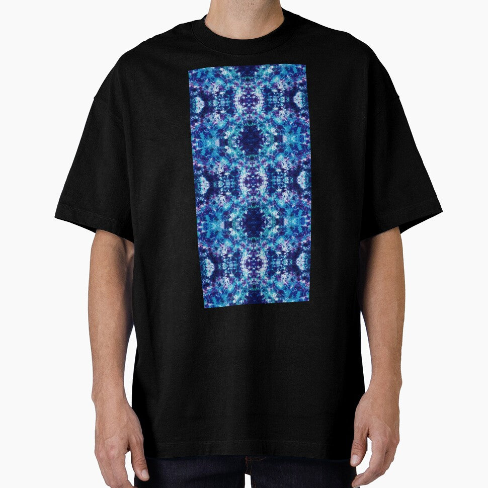 Tie Dye Blue Purple Psychedelic Pattern by ShowMePride