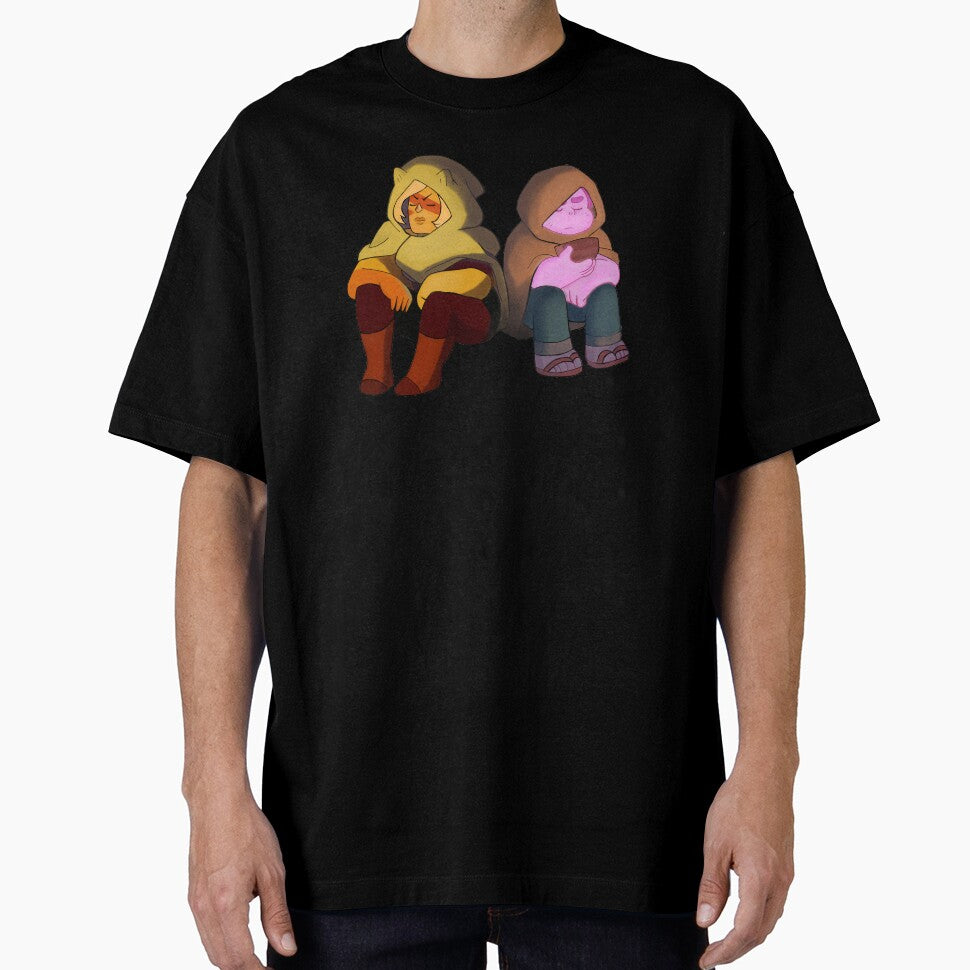 Steven Universe and Jasper by Faedree