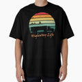 HIGHWAY LIFE RETRO SUNSET LOGO by ArchersBoutique