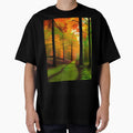 Yellow trees in the forest by brandway