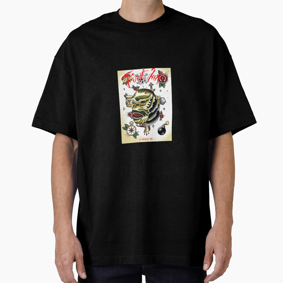 Swamp monster by FIRSTINK