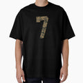 Army Camouflage Number 7 - Sports Numbers by NECHSTORE