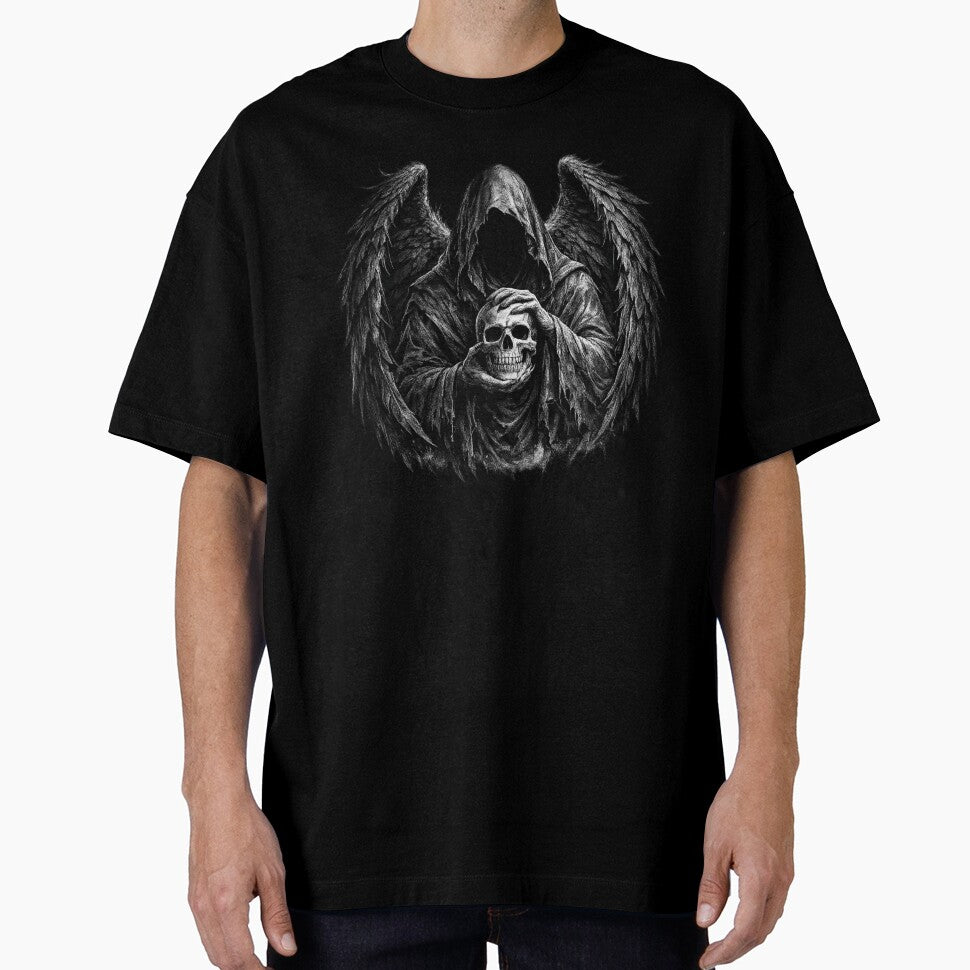Dark Angel Skull Gothic Streetwear by Ghost Of Chill