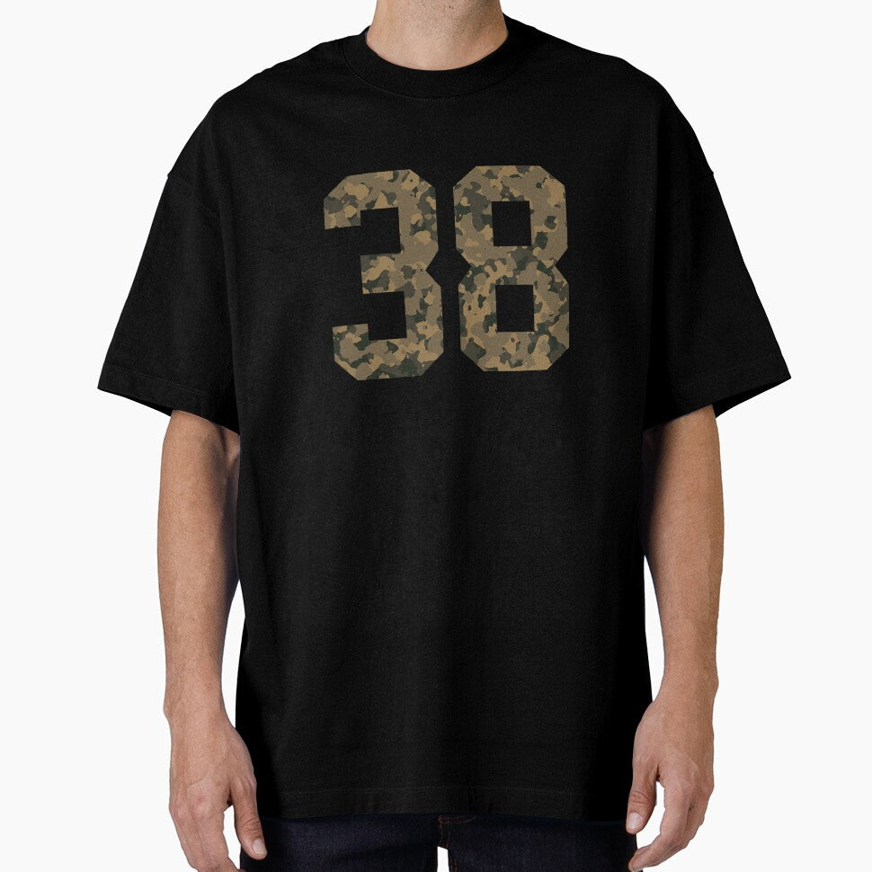 Army Camouflage Number 38 - Sports Numbers by NECHSTORE