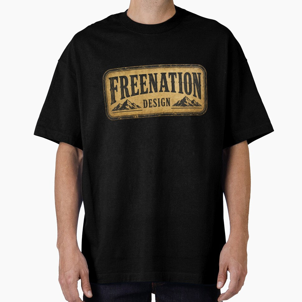Vintage Americana Outdoor Brand Logo by FREENATION2026