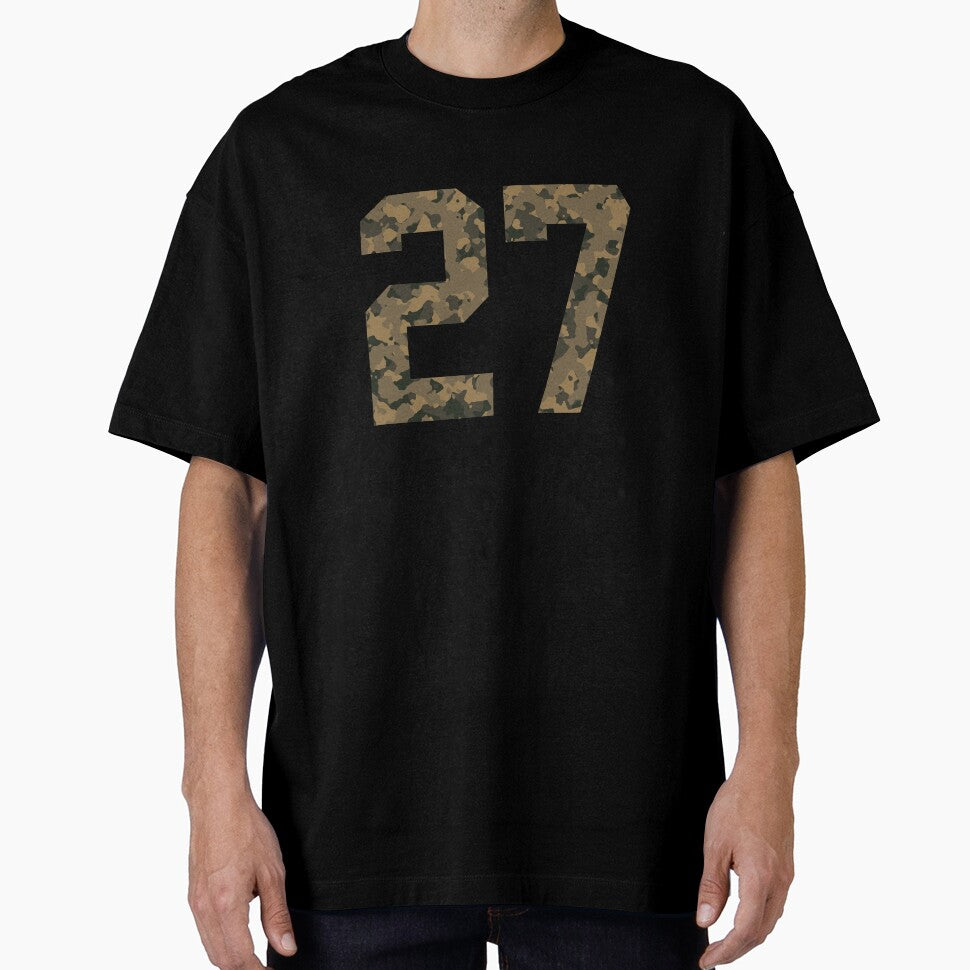 Army Camouflage Number 27 - Sports Numbers by NECHSTORE