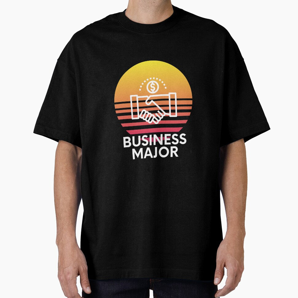Business Major Colorful Sunset College Student Graphic by EllConApparel