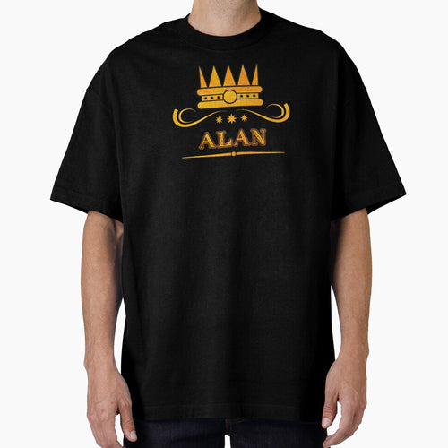 Alan Personalized Funny & Unique Custom Name Design for Men, Teens, and Boys by Watsonarts