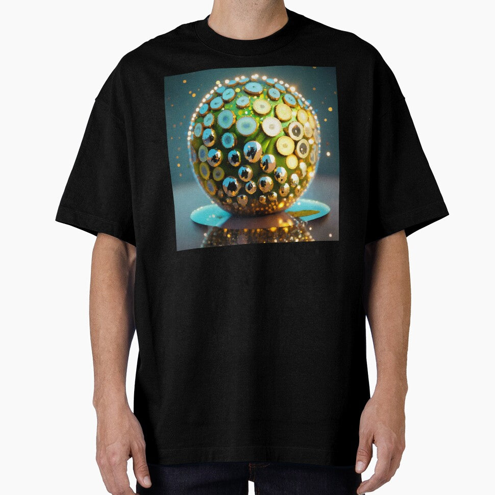 Disco Ball Kiwi – Fun Tropical Fruit Party Design with Shine and Style by Cultradesign