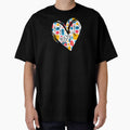 Valentine's Day Heart Boyfriend Girlfriend Abstract Pattern by SStarDesigns