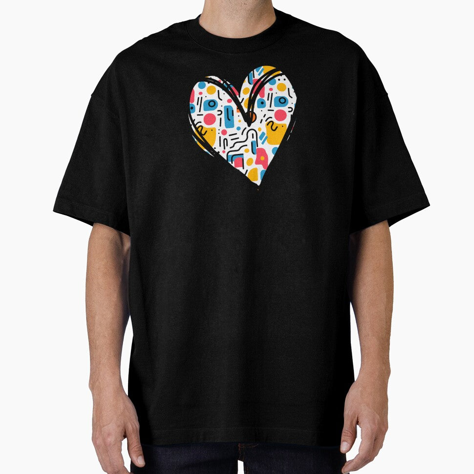 Valentine's Day Heart Boyfriend Girlfriend Abstract Pattern by SStarDesigns