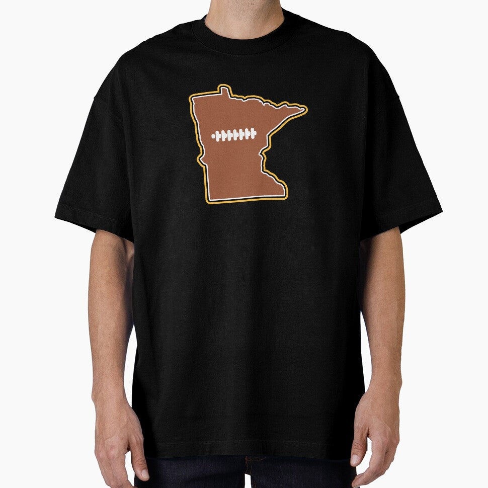 Minnesota Football State Outline Sports by toutwearapparel